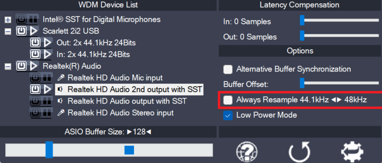 Always Resample 44.1<->48 kHz